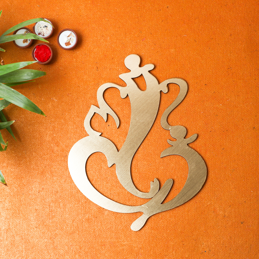 Lord Ganesh cutouts for Home/Office Decoration Indian Pooja